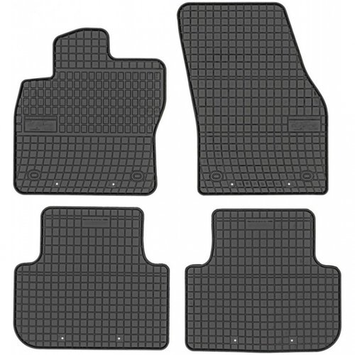 Set Covorase Auto Cauciuc Negro Volkswagen Tiguan 2 2016→ Cod: 547563