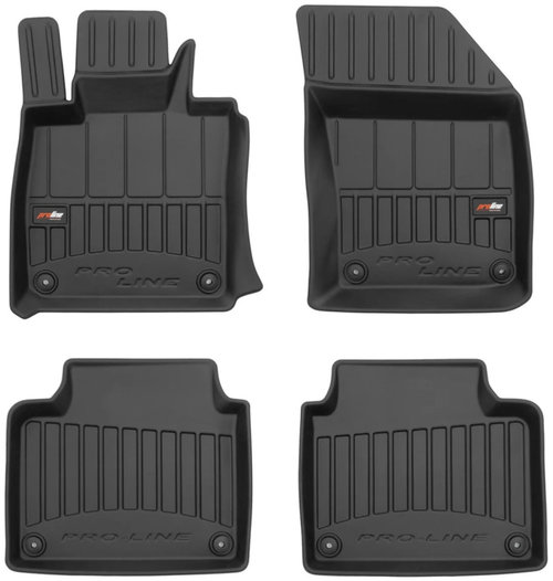Set Covorase Auto Cauciuc Negro Volvo S90 2 2016→ Pro Line Tip Tavita 3D 3D408081