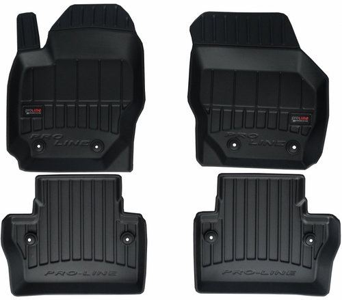 Set Covorase Auto Cauciuc Negro Volvo V60 1 2010-2018 Pro Line Tip Tavita 3D 3D425682