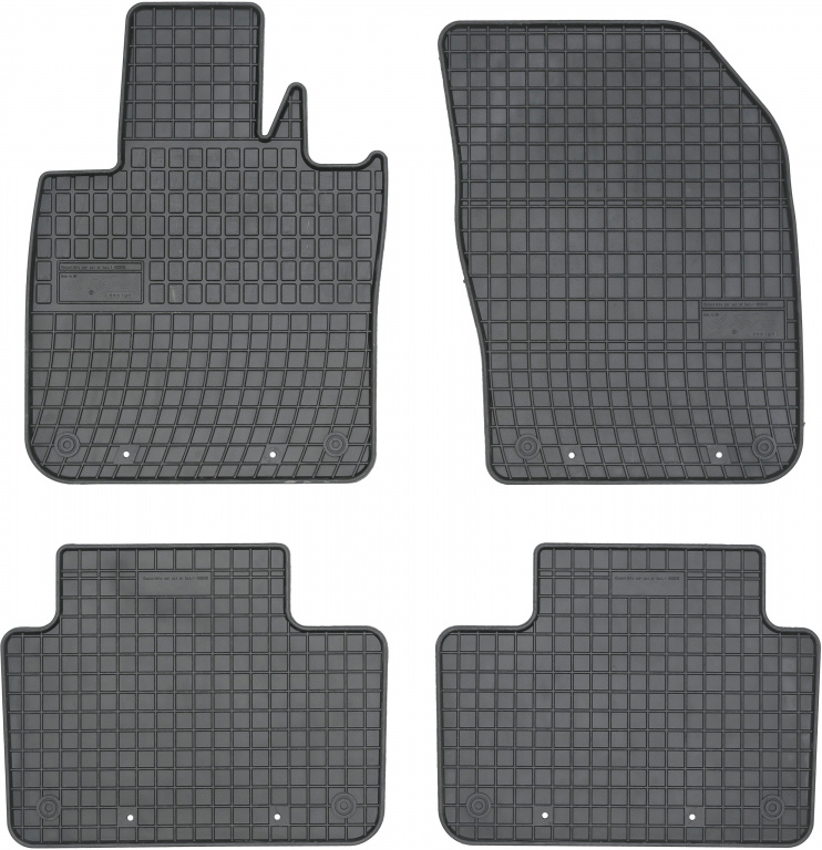 Set Covorase Auto Cauciuc Negro Volvo V60 2 2018→ 402546