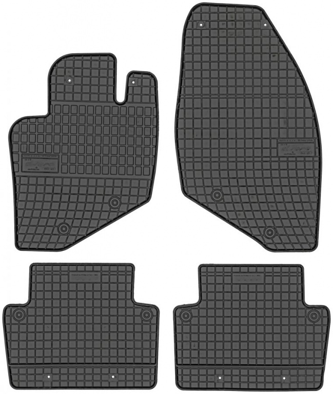 Set Covorase Auto Cauciuc Negro Volvo V70 2 2000-2006 0943