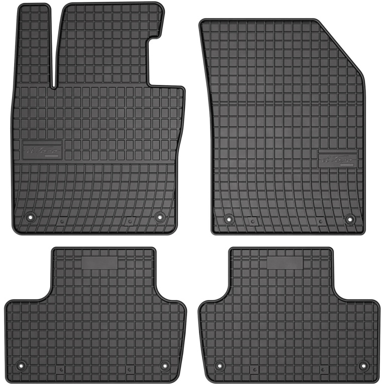 Set Covorase Auto Cauciuc Negro Volvo XC60 2 2017→ 401907