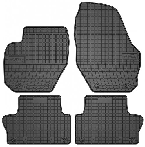 Set Covorase Auto Cauciuc Negro Volvo XC60 2008→ 0942