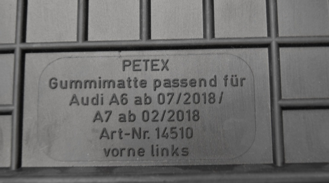 Set Covorase Auto Cauciuc Petex Audi A7 4K 2019→ 14510PX