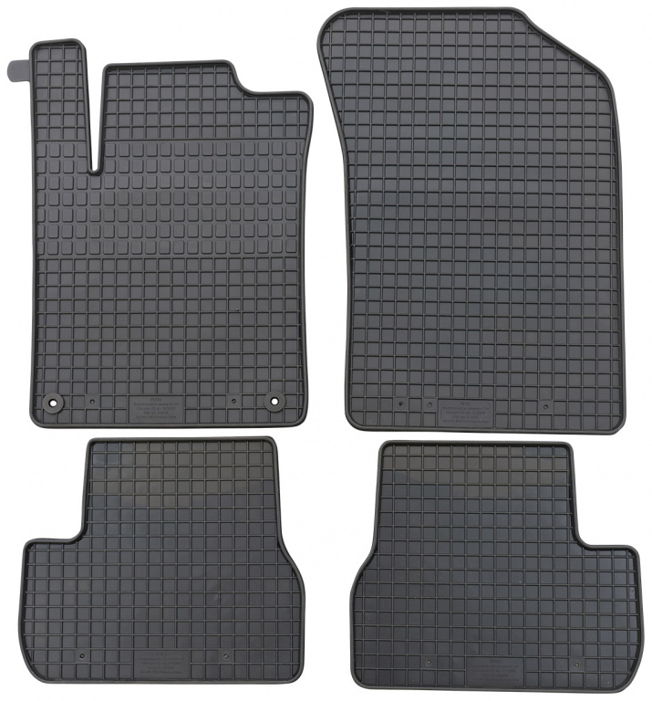 Set Covorase Auto Cauciuc Petex Citroen C3 2 2009-2016 91511PX