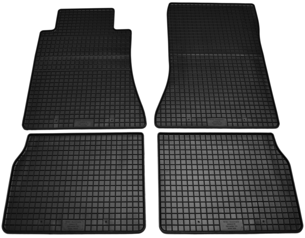 Set Covorase Auto Cauciuc Petex Mercedes-Benz E-Class 124 1984-1995 43010PX