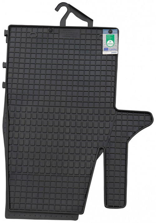 Set Covorase Auto Cauciuc Petex Volkswagen T6 2015→ Multivan 3 Locuri 68610PX