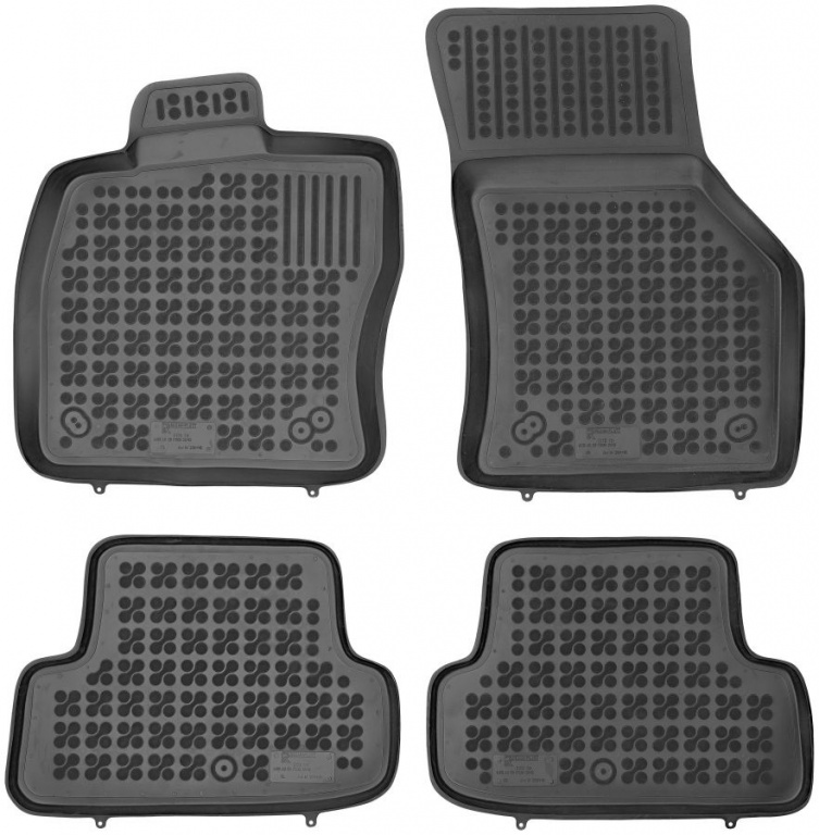 Set Covorase Auto Cauciuc Rezaw Plast Audi A3 8V 2012→ 3 Usi RP-D 200116