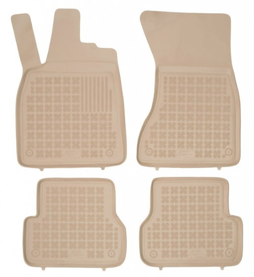 Set Covorase Auto Cauciuc Rezaw Plast Audi A7 4G 2010-2018 Bej RP-D 200314/B
