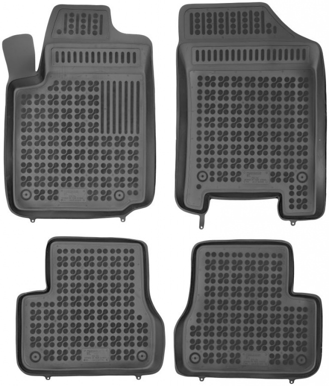Set Covorase Auto Cauciuc Rezaw Plast Citroen C3 1 2002→ RP-D 201203
