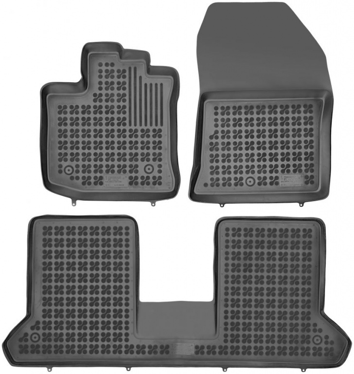 Set Covorase Auto Cauciuc Rezaw Plast Dacia Dokker 2012→ RP-D 203405