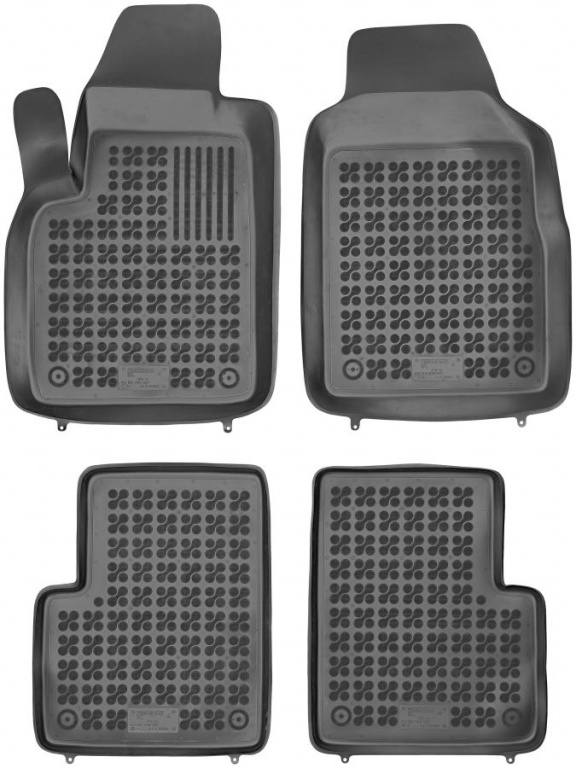 Set Covorase Auto Cauciuc Rezaw Plast Fiat 500 2007→ RP-D 201503