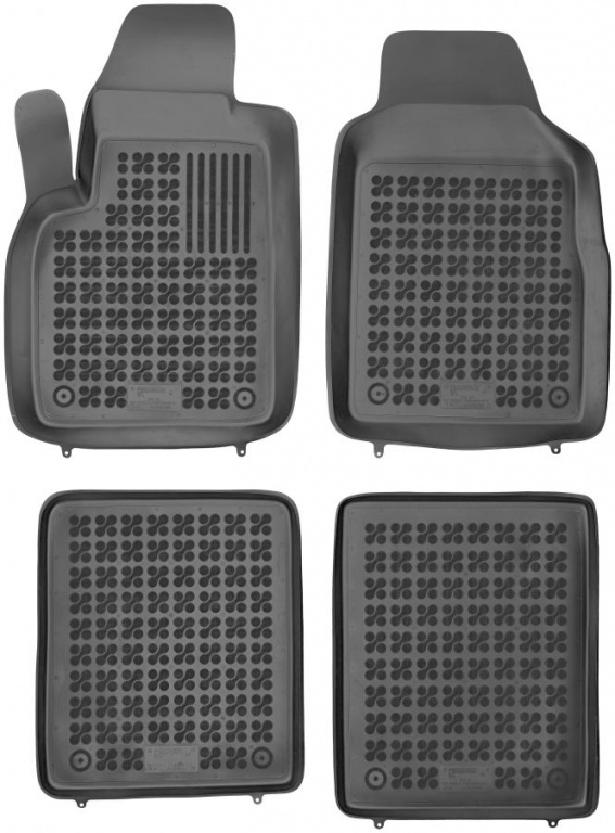 Set Covorase Auto Cauciuc Rezaw Plast Fiat Panda 2003→ Hatchback RP-D 201502