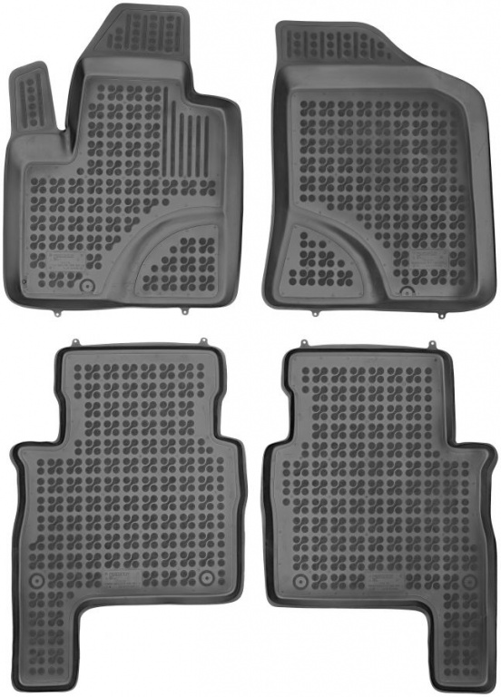 Set Covorase Auto Cauciuc Rezaw Plast Hyundai Santa Fe 2 2006-2012 RP-D 201606