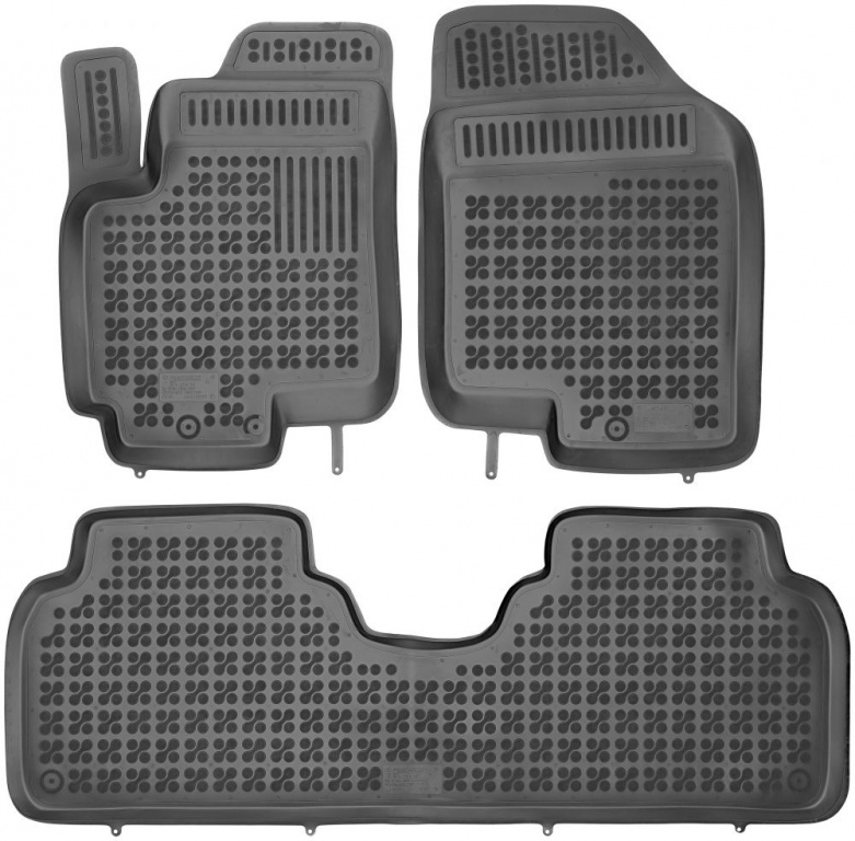 Set Covorase Auto Cauciuc Rezaw Plast Hyundai ix20 2010→ RP-D 201007