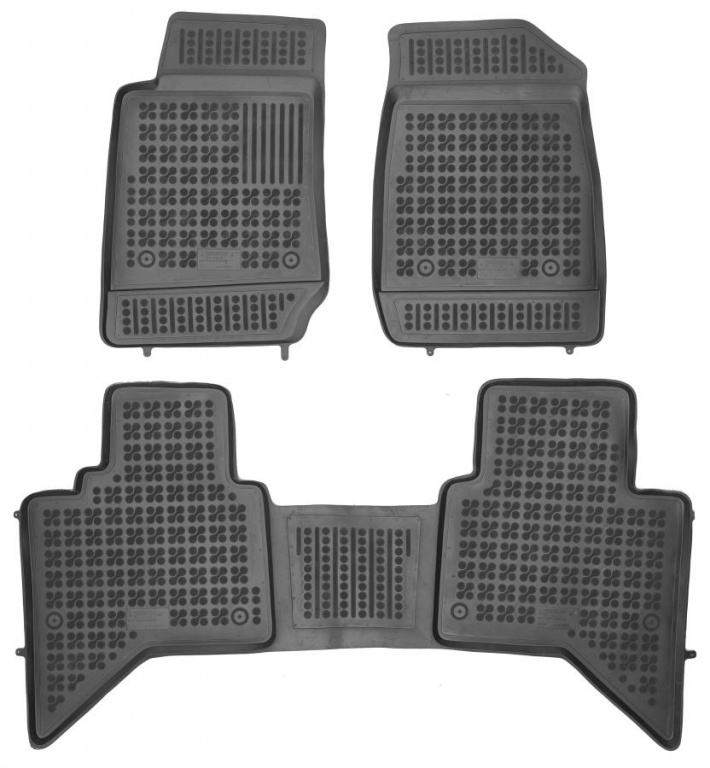 Set Covorase Auto Cauciuc Rezaw Plast Isuzu D-Max 2 2012→ RP-D 203901