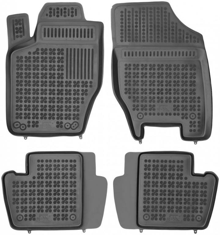 Set Covorase Auto Cauciuc Rezaw Plast Peugeot 307 2000-2009 RP-D 201206