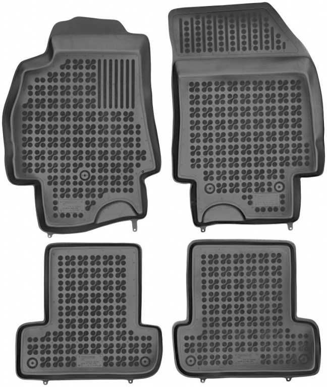 Set Covorase Auto Cauciuc Rezaw Plast Renault Megane 3 2008→ RP-D 201902