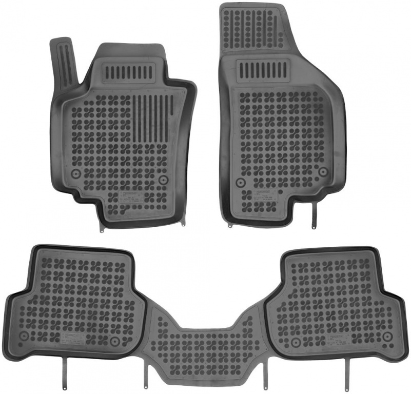 Set Covorase Auto Cauciuc Rezaw Plast Seat Altea XL 2006→ RP-D 202005