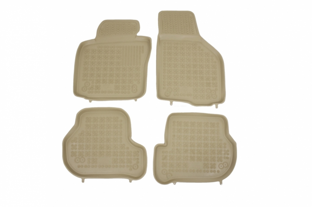 Set Covorase Auto Cauciuc Rezaw Plast Seat Leon 2 1P 2005-2009 Bej 200206B