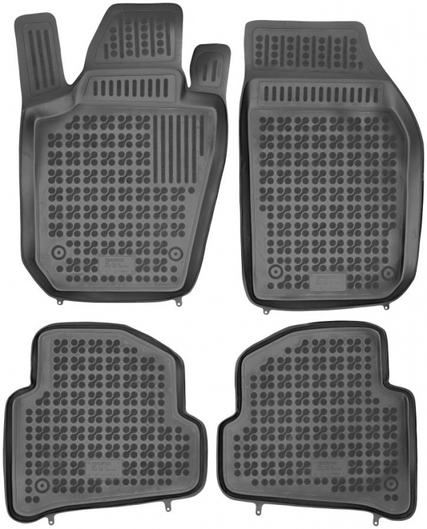 Set Covorase Auto Cauciuc Rezaw Plast Skoda Fabia 3 2014→ RP-D 200211