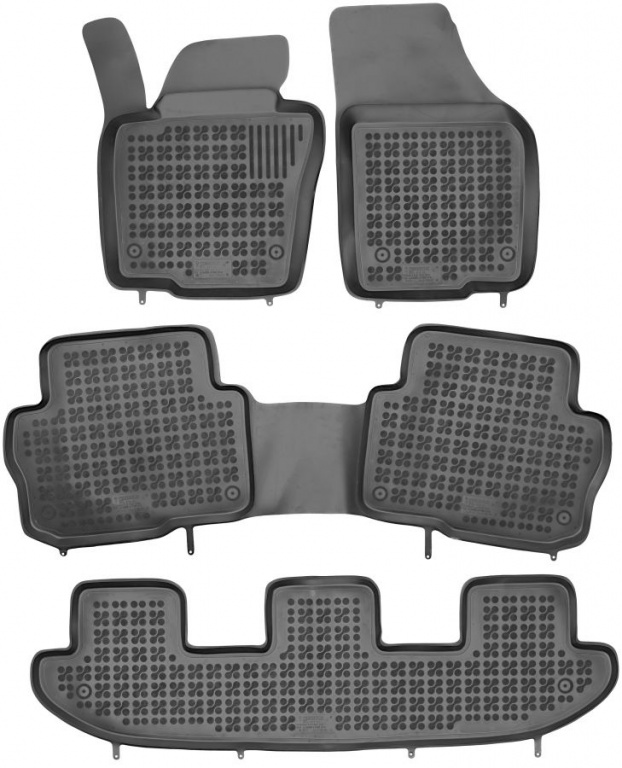 Set Covorase Auto Cauciuc Rezaw Plast Volkswagen Sharan 2 2010→ RP-D 200112