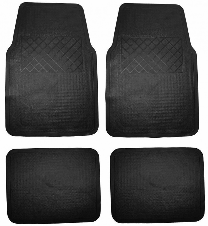 Set Covorase Auto Cauciuc Ro Group Universale 63X41CM 4 Buc IN2137