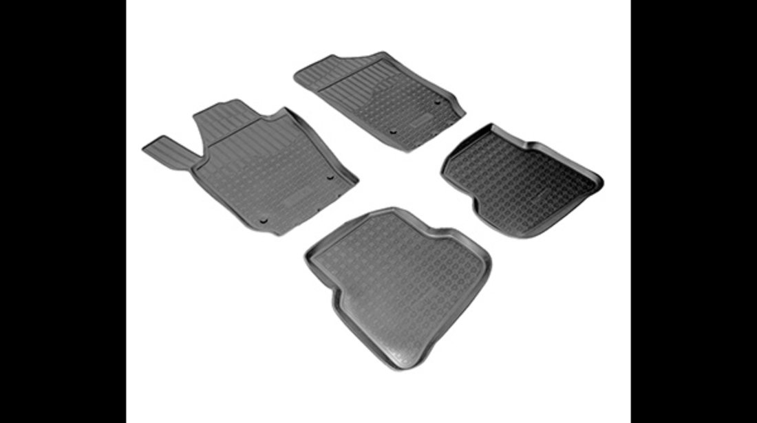 Set covorase auto cauciuc Seat Ibiza IV (6J) dupa 2008 - 4 Bucati cod intern: UBR1887A