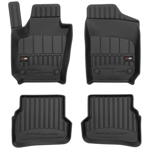 Set Covorase Auto Cauciuc Skoda Fabia 3 2014→ Pro Line Tip Tavita 3D 3D408241