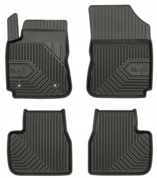 Set Covorase Auto Cauciuc Tip Tavita 2.5D No.77 Frogum Citroen C4 Cactus 2014→ 77408173