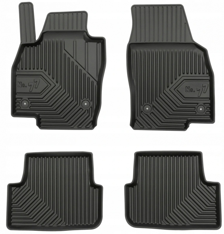 Set Covorase Auto Cauciuc Tip Tavita 2.5D No.77 Frogum Seat Arona 2017→ 77407589