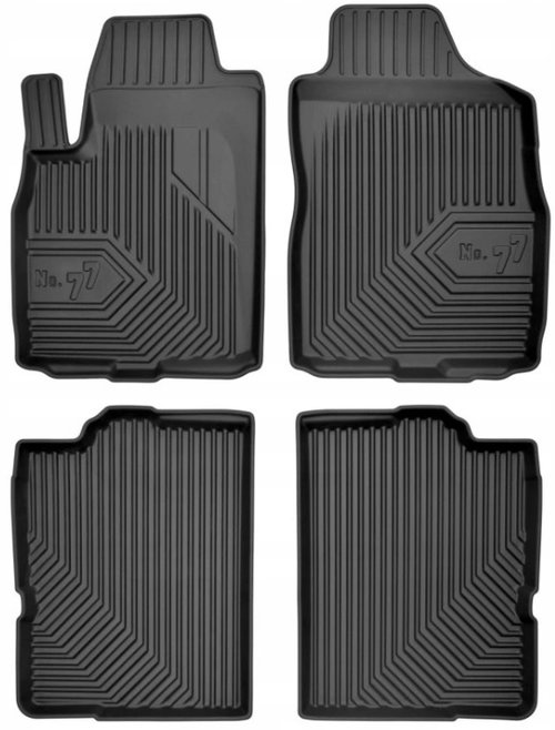 Set Covorase Auto Cauciuc Tip Tavita 2.5D No.77 Frogum Fiat Panda 2003-2012 77407190