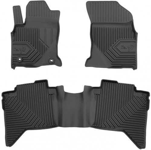 Set Covorase Auto Cauciuc Tip Tavita 2.5D No.77 Frogum Toyota Hilux 8 2015→ 77427747