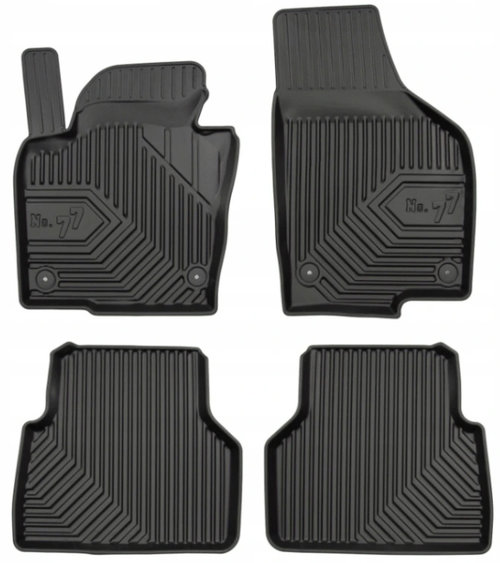 Set Covorase Auto Cauciuc Tip Tavita 2.5D No.77 Frogum Volkswagen Tiguan 2007-2016 77407619