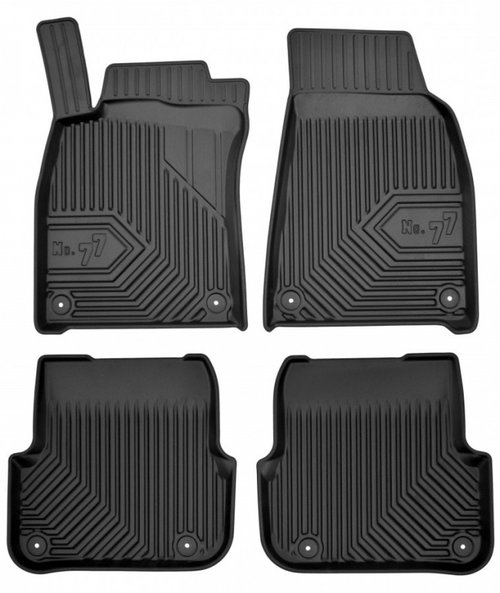 Set Covorase Auto Cauciuc Tip Tavita 2.5D No.77 Frogum Audi Q2 2016→ 77407602
