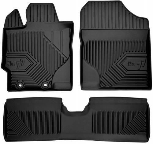 Set Covorase Auto Cauciuc Tip Tavita 2.5D No.77 Frogum Toyota Yaris 3 2011-2019 77407749
