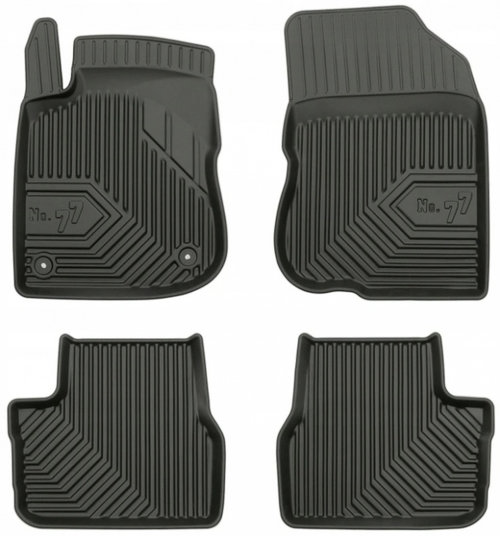 Set Covorase Auto Cauciuc Tip Tavita 2.5D No.77 Frogum Peugeot 208 2012-2019 77408753