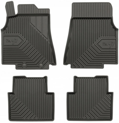 Set Covorase Auto Cauciuc Tip Tavita 2.5D No.77 Frogum Mercedes-Benz A-Class W169 2004-2012 77408760