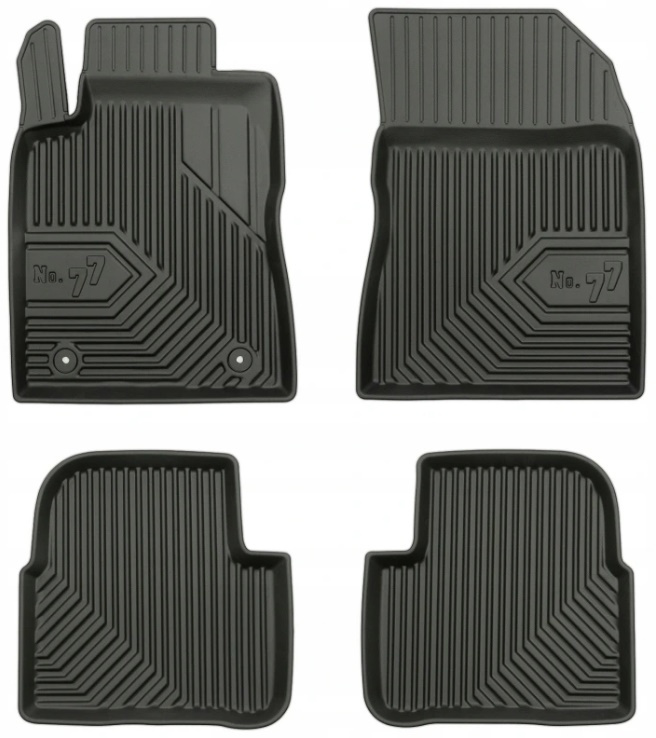 Set Covorase Auto Cauciuc Tip Tavita 2.5D No.77 Frogum Citroen C3 3 2016→ 77407992