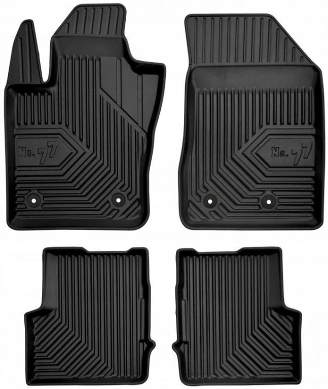 Set Covorase Auto Cauciuc Tip Tavita 2.5D No.77 Frogum Jeep Renegade 2014→ 77408494