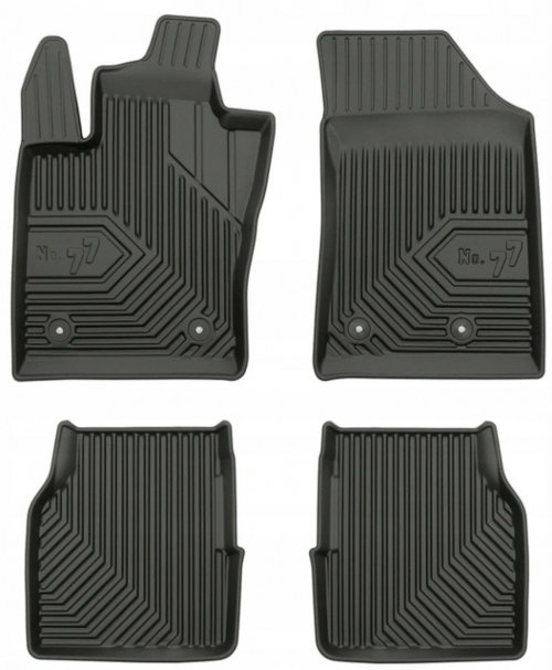 Set Covorase Auto Cauciuc Tip Tavita 2.5D No.77 Frogum Jeep Compass 2 2016→ 77408692