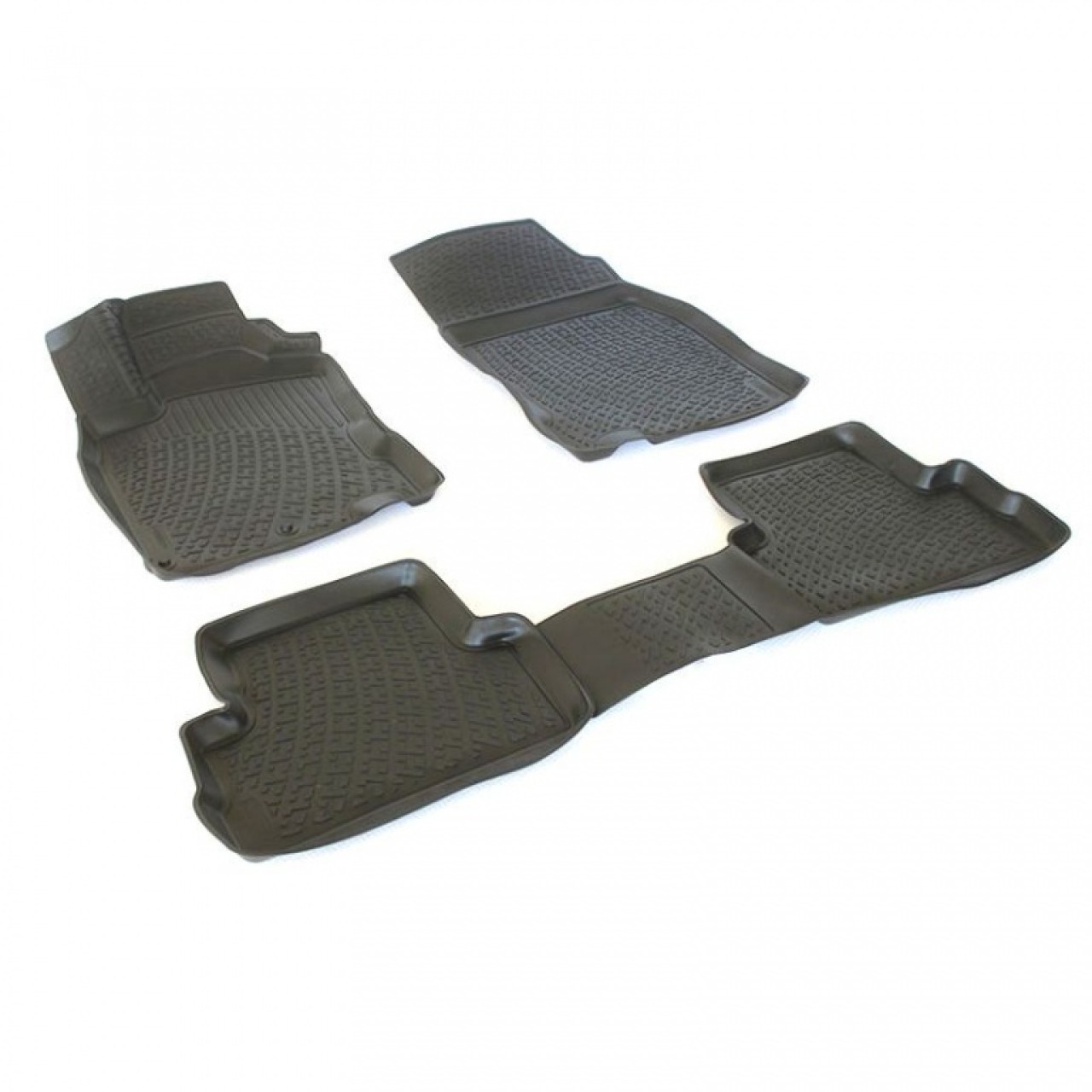 Set Covorase Auto Cauciuc Tip Tavita 3D Nissan Qashqai 2 2013→ Cod: 0298 Negru