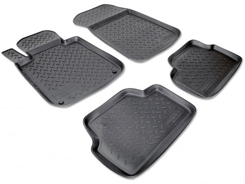 Set Covorase Auto Cauciuc Tip Tavita Norplast Bmw Seria 1 E81 2004-2011 2D 3019 A50 011119-6