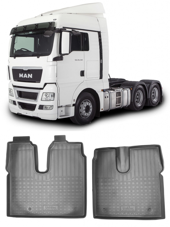 Set Covorase Auto Cauciuc Tip Tavita Norplast Man Tgx 2007-2010 NPA00-C53-660
