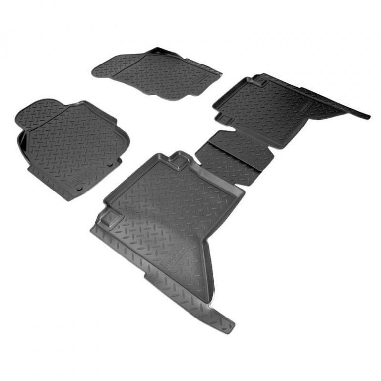 Set Covorase Auto Cauciuc Tip Tavita Norplast Toyota Hilux 6 2008-2011 NPL-Po-88-18