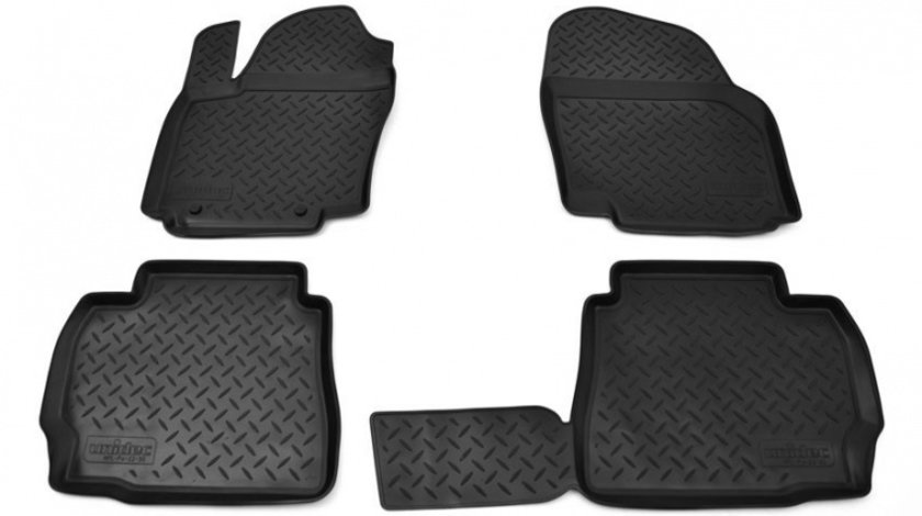 Set Covorase Auto Cauciuc Tip Tavita Norplast Ford Mondeo 4 2007-2014 NPL-Po-22-30