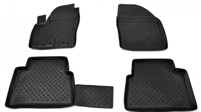 Set Covorase Auto Cauciuc Tip Tavita Norplast Ford C-Max 2003-2010 NPL-Po-22-10