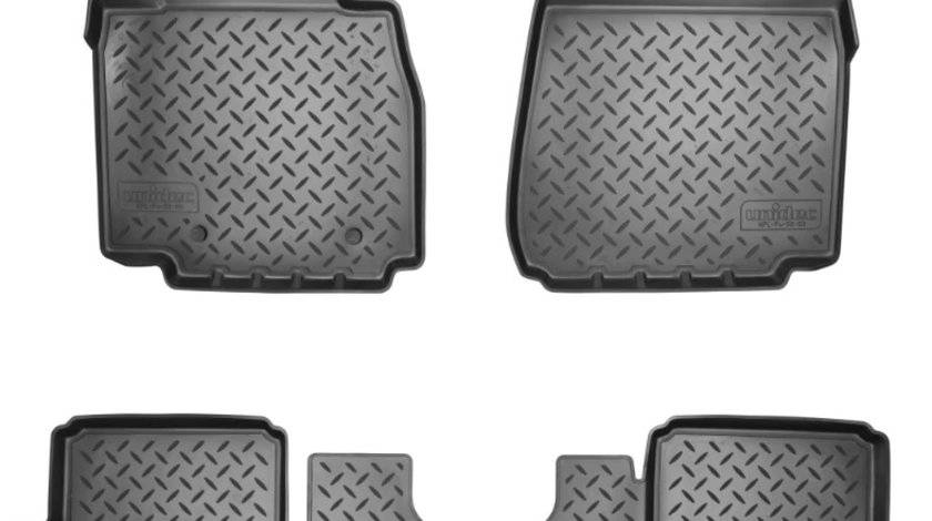 Set Covorase Auto Cauciuc Tip Tavita Norplast Mercedes-Benz G-Class W463 1987-2016 3D 62504​​​​ A10