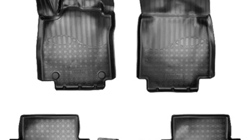 Set Covorase Auto Cauciuc Tip Tavita Norplast Renault Clio 4 2012-2019 08813