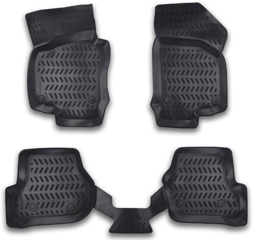 Set Covorase Auto Cauciuc Tip Tavita Premium Skoda Yeti 2009-2015 3D AP-1047, A80 201022-58